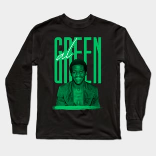 Al green///original retro Long Sleeve T-Shirt